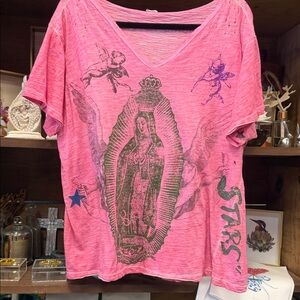 Magnolia Pearl virgen de Guadalupe t shirt